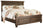 Flynnter King Panel Bed with 2 Storage Drawers