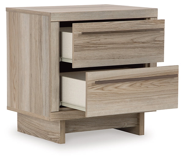 Hasbrick Two Drawer Night Stand