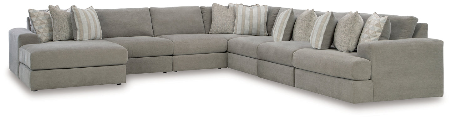 Avaliyah 7-Piece Sectional with Chaise