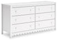 Hallityn Six Drawer Dresser