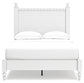 Mollviney Full Panel Bed with 2 Nightstands