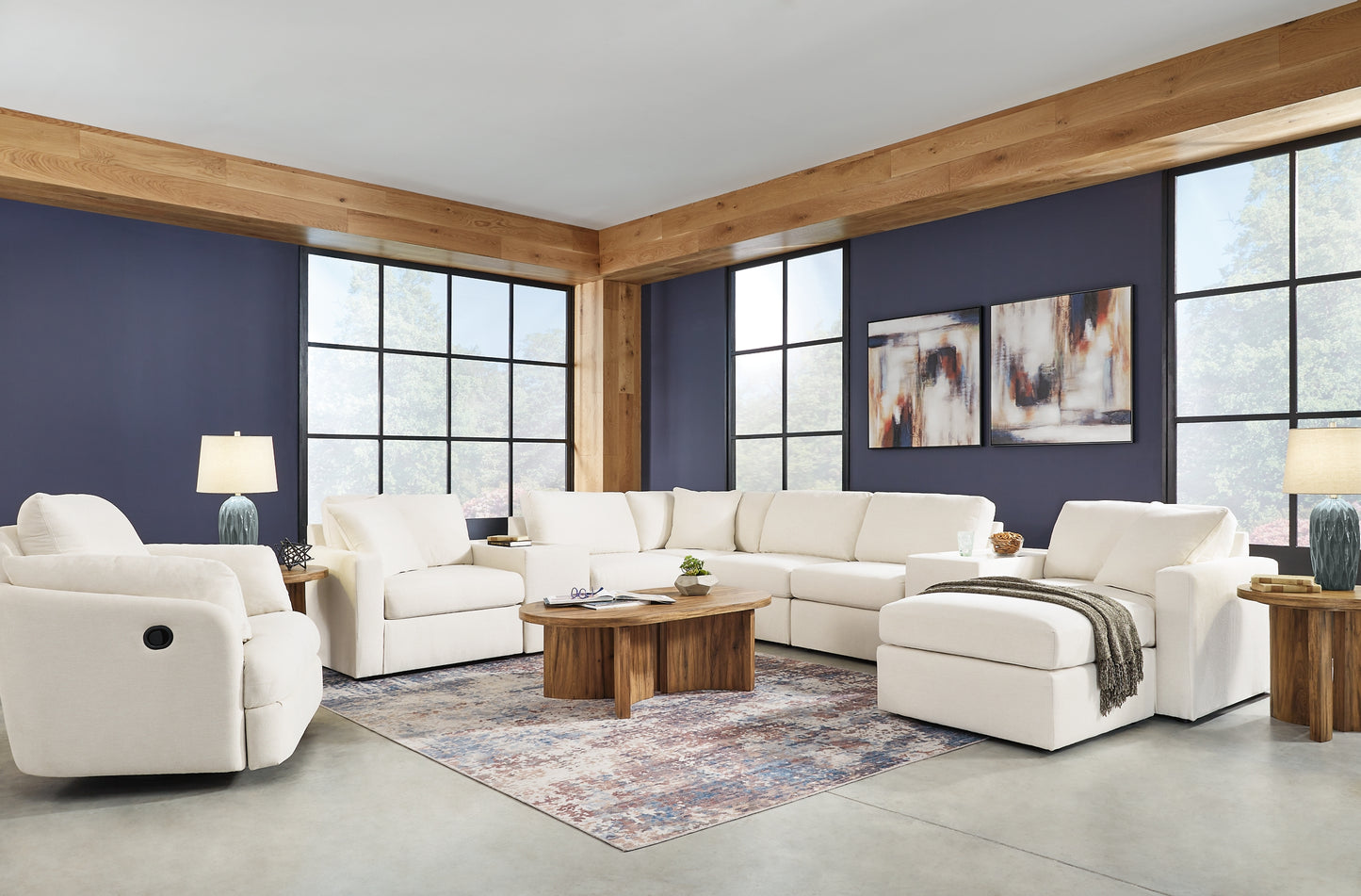 Modmax 6-Piece Sectional with Recliner