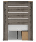 Graystorm Twin Panel Storage Bed