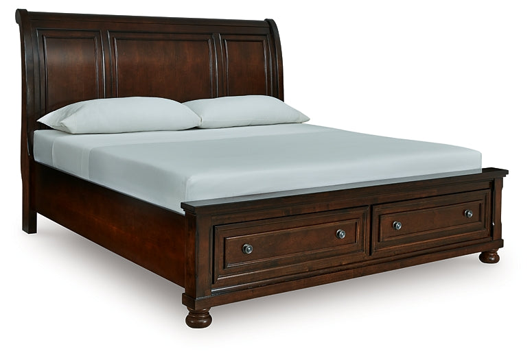 Porter King Sleigh Storage Bed