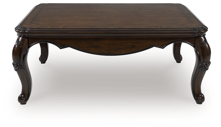 Maylee Rectangular Cocktail Table