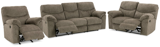 Alphons Sofa, Loveseat and Recliner