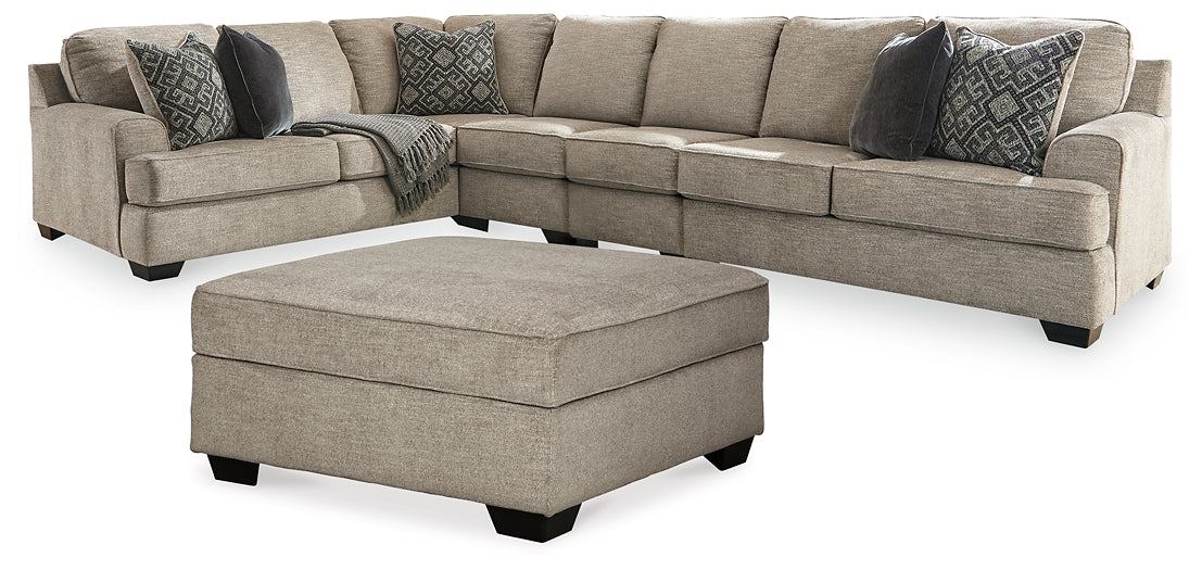 Bovarian 4-Piece Sectional with Ottoman